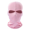 Balaclava 2 trous rose pâle