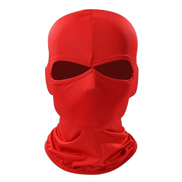 Balaclava 2 trous rouge