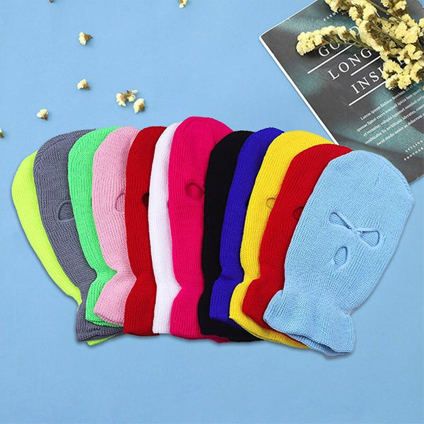 Balaclava 3 trous couleur