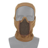 Balaclava airsoft marron