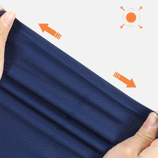 Tissu bleu balaclava élastique