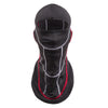 Balaclava cache cou noire et rouge