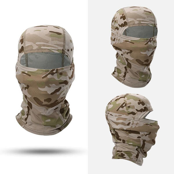 Balaclava militaire tactique 1 trou
