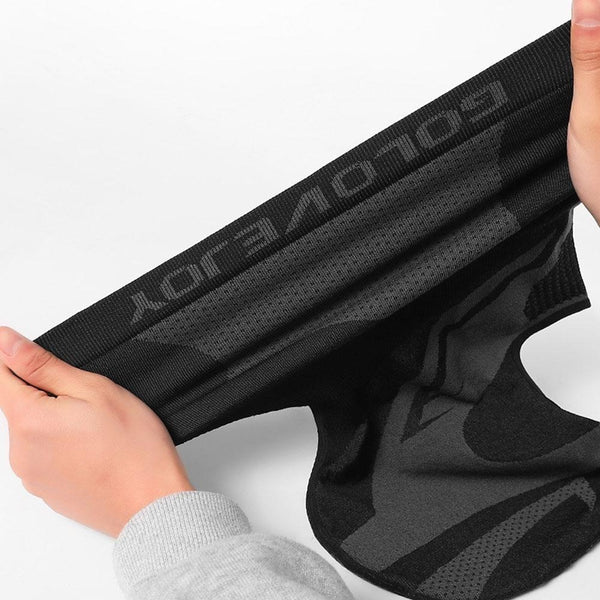 Balaclava noire tissu élastique