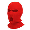 Cagoule 3 trous rouge