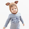 Cagoule bébé oreille