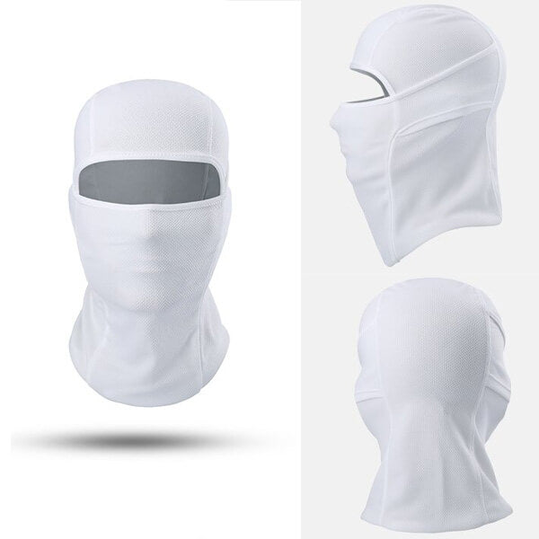 Cagoule blanche 1 trou respirante