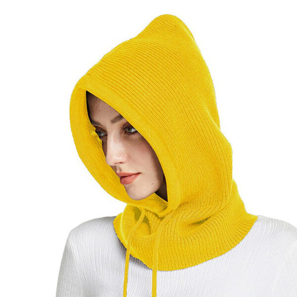 Cagoule capuche jaune