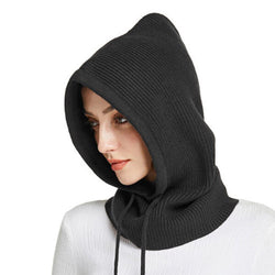 Cagoule capuche noire
