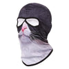 Cagoule chat 2 trous