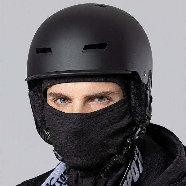 Cagoule chaude ski noire