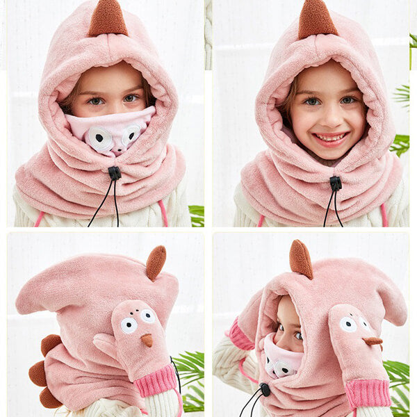 Cagoule enfant rose