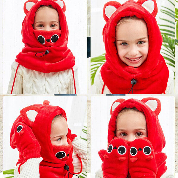 Cagoule enfant rouge