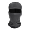 Cagoule gris foncé 1 trous balaclava