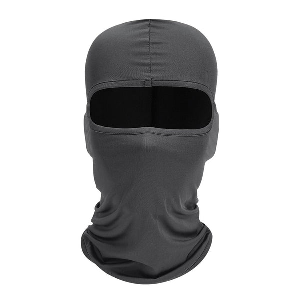 Cagoule gris foncé 1 trous balaclava