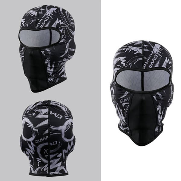 Cagoule moto courte lycra