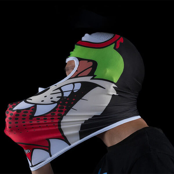 Cagoule moto extensible