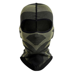 Cagoule moto noire et kaki