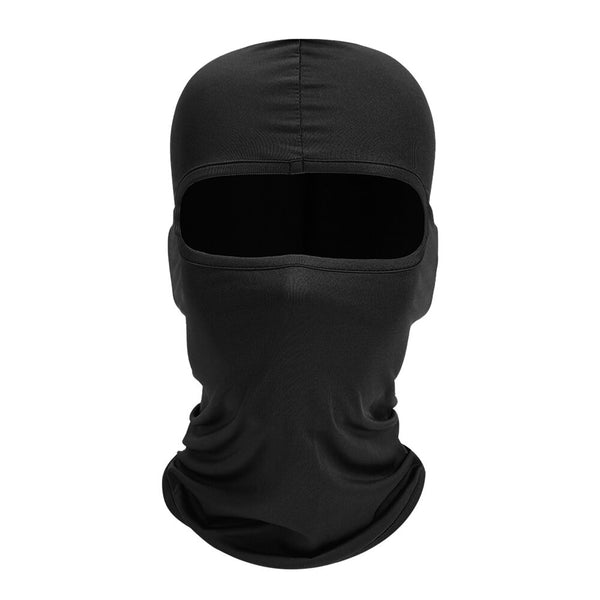 Cagoule noire 1 trous balaclava
