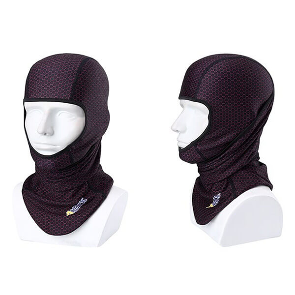 Cagoule ski cache-nez