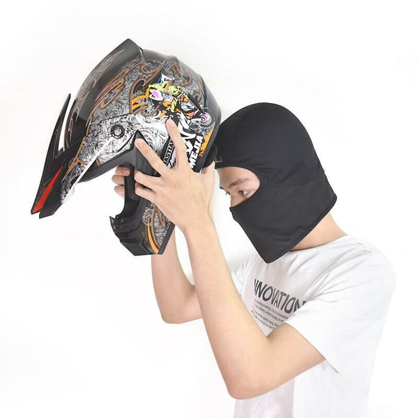 Cagoule sous casque motocross