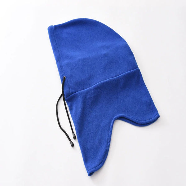 Cagoule sport hiver bleue