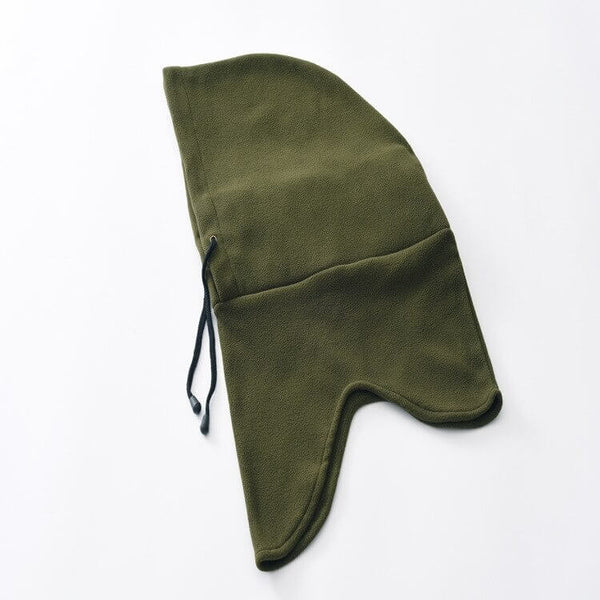 Cagoule sport hiver kaki