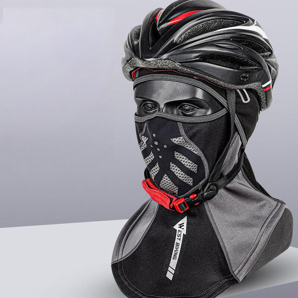 Cagoule vélo chaude intégrale