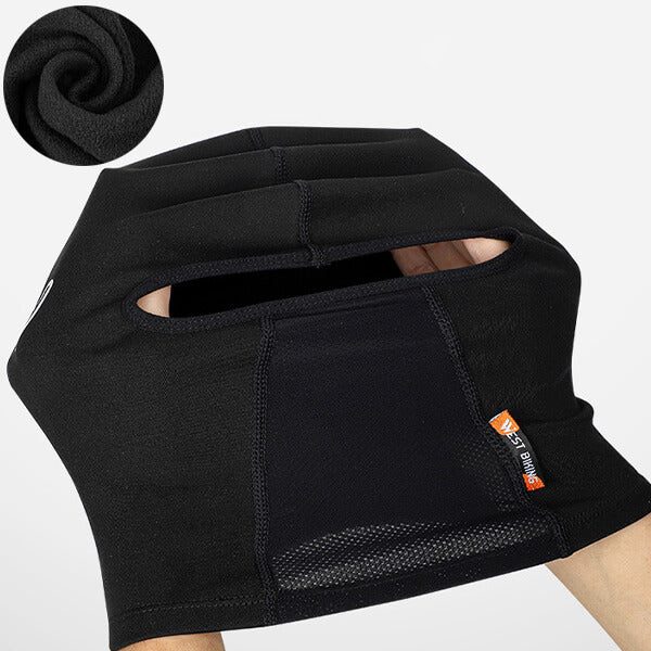 Cagoule vélo noire respirante