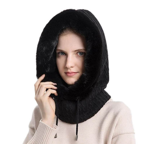 Capuche cagoule noire