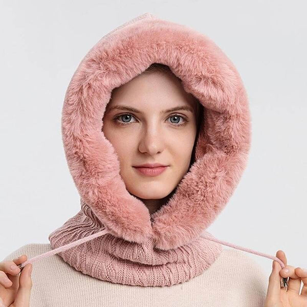 Capuche cagoule rose