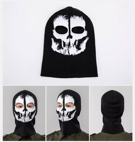 Passe-montagne ghost noir