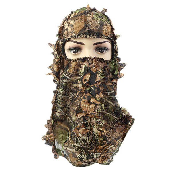 Cagoule de Chasse 3D Camouflage – SoftGun