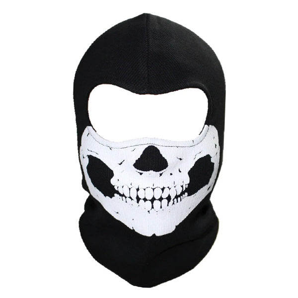 Cagoule airsoft tête de mort