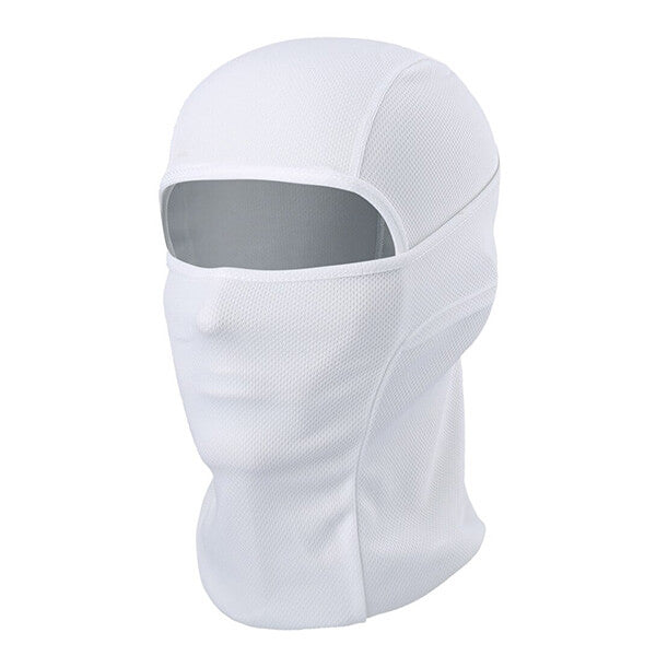 Cagoule blanche 1 trou