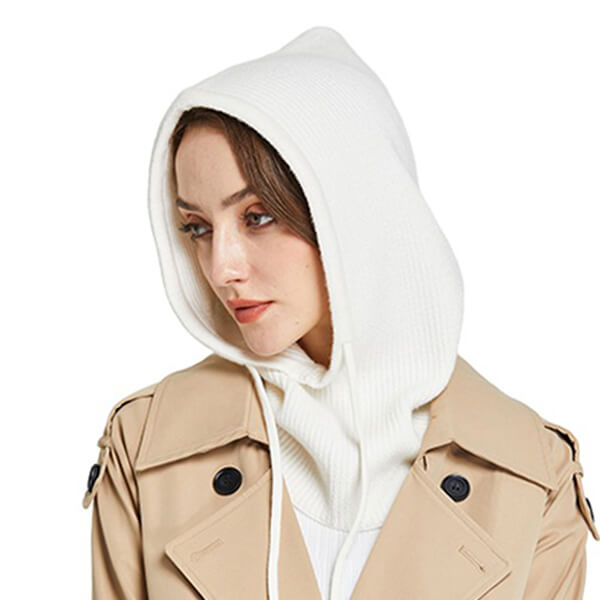 Cagoule chouette blanche