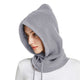 Cagoule capuche tricot - Gris