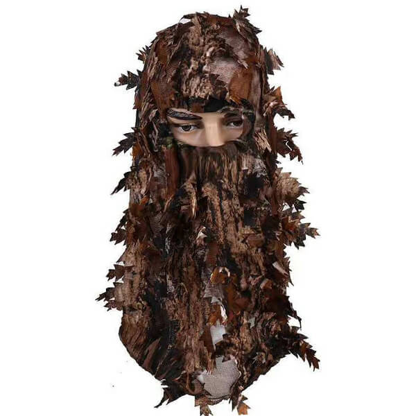 Cagoule feuillage 3D