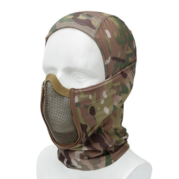 Cagoule/masque de protection grillagée - Atelier Airsoft
