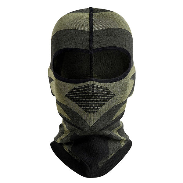 Cagoule moto noire et kaki